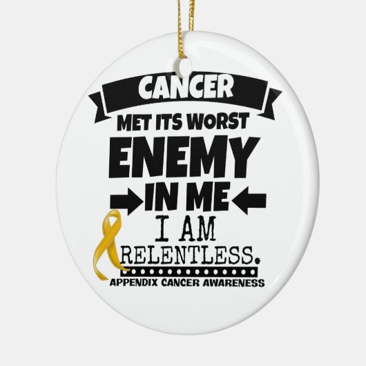 付録蟹座は私の最も悪い敵に会いました セラミックオーナメント (左)