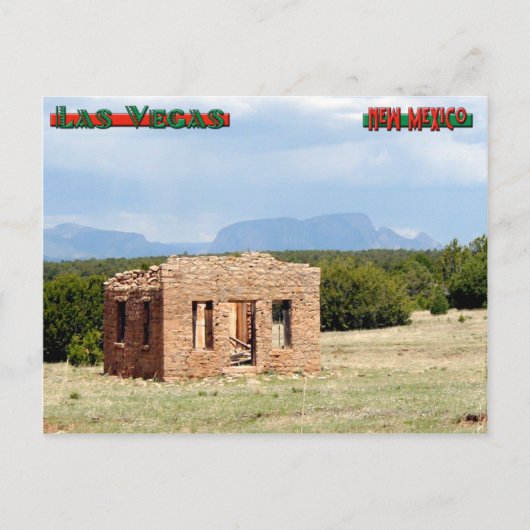 仙人のピークからの挨拶 ポストカード (正面)