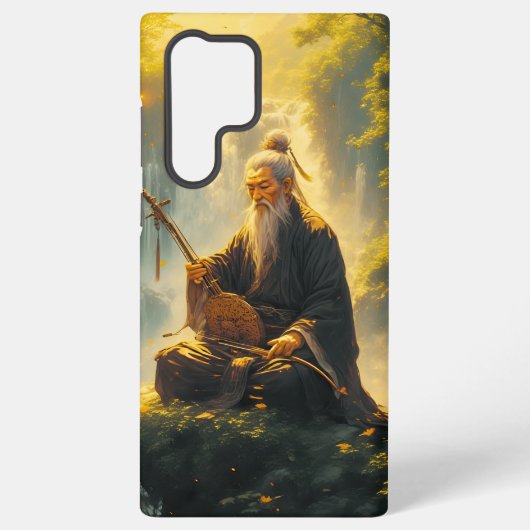 仙人の山水画 SAMSUNG GALAXYケース (裏面)
