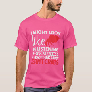 仙人カニシャツアニマル海ペット仙人カニLo Tシャツ