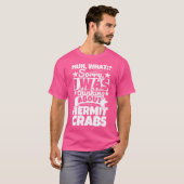 仙人カニ好おもしろいき Tシャツ (正面フル)