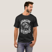 仙人カニ恋人シャツ海動物ペットシェルミットcr tシャツ (正面フル)