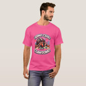 仙人カニ恋人シャツ海動物ペットシェルミットcr tシャツ (正面フル)