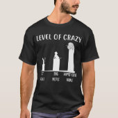 仙人カニTeeの熱狂する仙人カニLevel Tシャツ (正面)