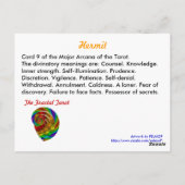 仙人タロットカード ポストカード (裏面)