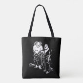 仙人中国の詩人の哲学者トートバッグ トートバッグ (裏面)