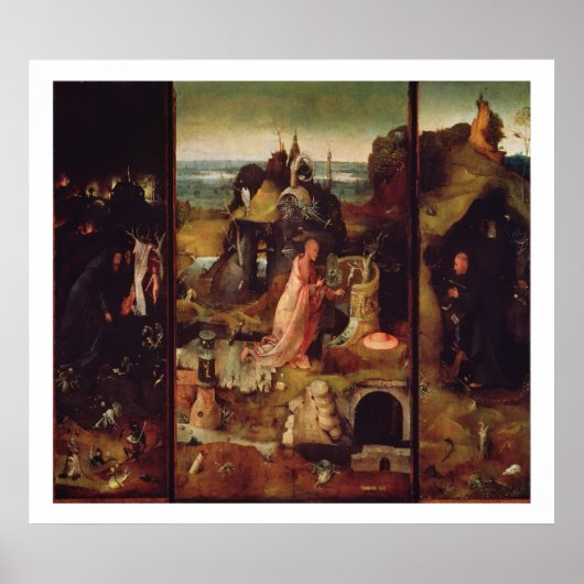 仙人紋章(パネル上の油) ポスター (正面)