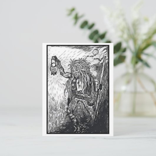 仙人 ポストカード (スタンド正面)