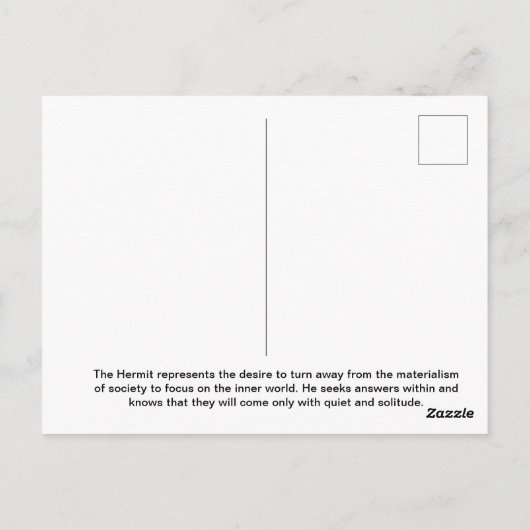 仙人 ポストカード (裏面)