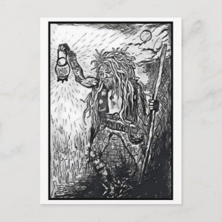 仙人 ポストカード