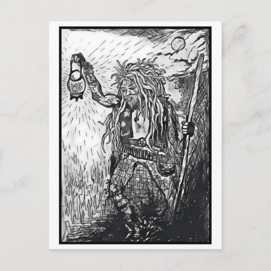 仙人 ポストカード (正面)