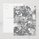仙台市地図 ポストカード (正面/裏面)