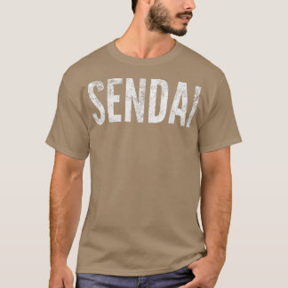 仙台日本動揺してグラフィックTシャツ Tシャツ