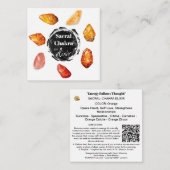 *~*仙骨チャクラエリクシルAP64ストーンエモト ノートカード (正面/裏面)