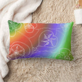 仙骨チャクラ装飾用クッション ランバークッション (ブランケット)