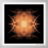 仙骨チャクラ ポスター (正面)