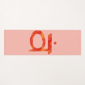 仙骨チャクラ ヨガマット (正面(横))