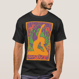 代々木インストラクター禅定位置陰陽Y Tシャツ