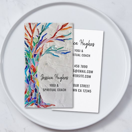 代々木スピリチュアルコーチビジネスカード 名刺