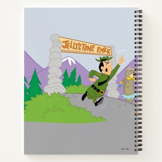 代々木熊のピクニク素晴らしバスケット脱出 ノートブック (裏面)