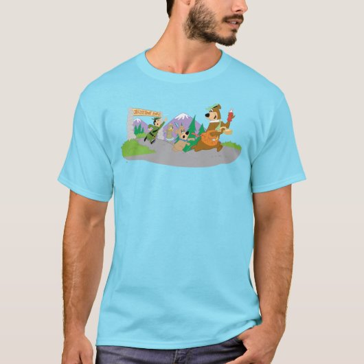 代々木熊のピクニク素晴らしバスケット脱出 Tシャツ (正面)
