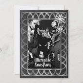 代わりとなるゴシック様式クリスマス 招待状 (正面)