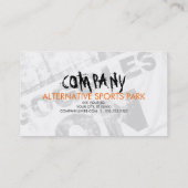 代わりとなるトレーディングカードV1のゴーグル 名刺 (裏面)