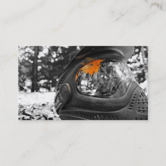 代わりとなるトレーディングカードV1のゴーグル 名刺 (正面)