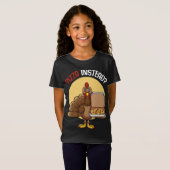 代わりにピザ配信トルコ皮肉な感謝祭 Tシャツ (正面フル)