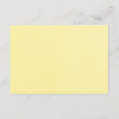 代わりに男女兼用黄色い象の本のカード エンクロージャーカード (裏面)