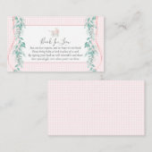 代わりのベビー馬車 名刺 (正面/裏面)