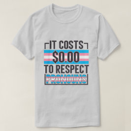 代名詞の尊敬は無料 Tシャツ