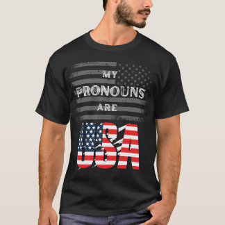 代名詞はおもしろい米国Tシャツ Tシャツ