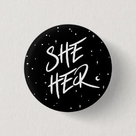 代名詞を星にする 缶バッジ