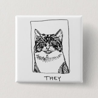 代名詞ピン 缶バッジ