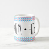 代名詞 コーヒーマグカップ (正面右)