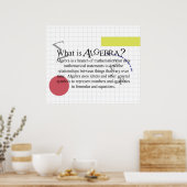 代数って？ポスター*更新* ポスター (キッチン)