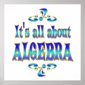 代数について ポスター (正面)