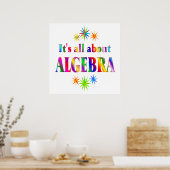 代数について – 11.80ドルから ポスター (キッチン)