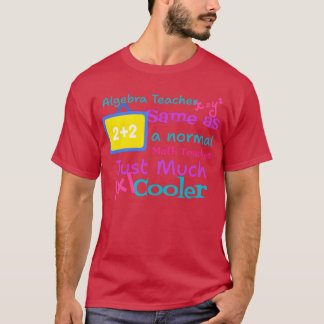 代数の先生は普通の数学の先生と同じですツェットボーイ Tシャツ