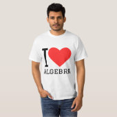 代数を愛して Tシャツ (正面フル)