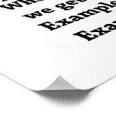 代数シンボルや象徴ポスター ポスター (角)