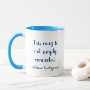 代数トポロジ：Mugは単に接続されていない マグカップ