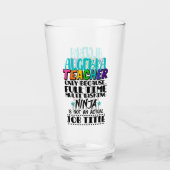 代数先生のみフルタイム数々の タンブラーグラス (正面)