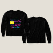 代数先生は通常の数学先生と同じ (デザイン 正面＆背面)