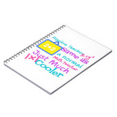 代数先生は通常の数学先生と同じ ノートブック (左側)