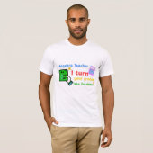 代数先生私はあなたの等級を分数に変える Tシャツ (正面フル)