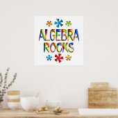 代数学の岩石 – 11.80ドルから ポスター (キッチン)