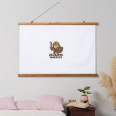 代数学の戦士ステッカー – かわいい数学の英雄 吊り下げ型タペストリー (寝室)