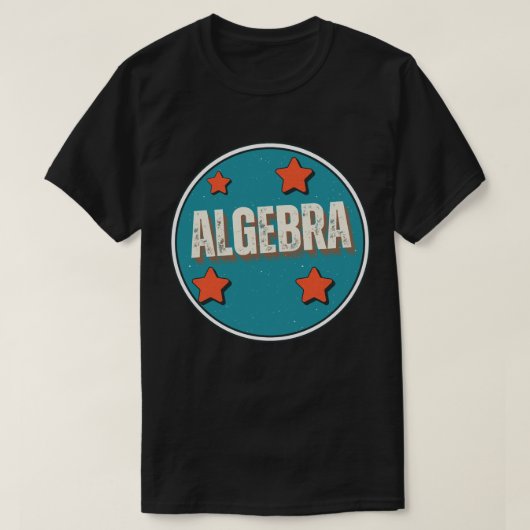 代数学 Tシャツ (デザイン正面)